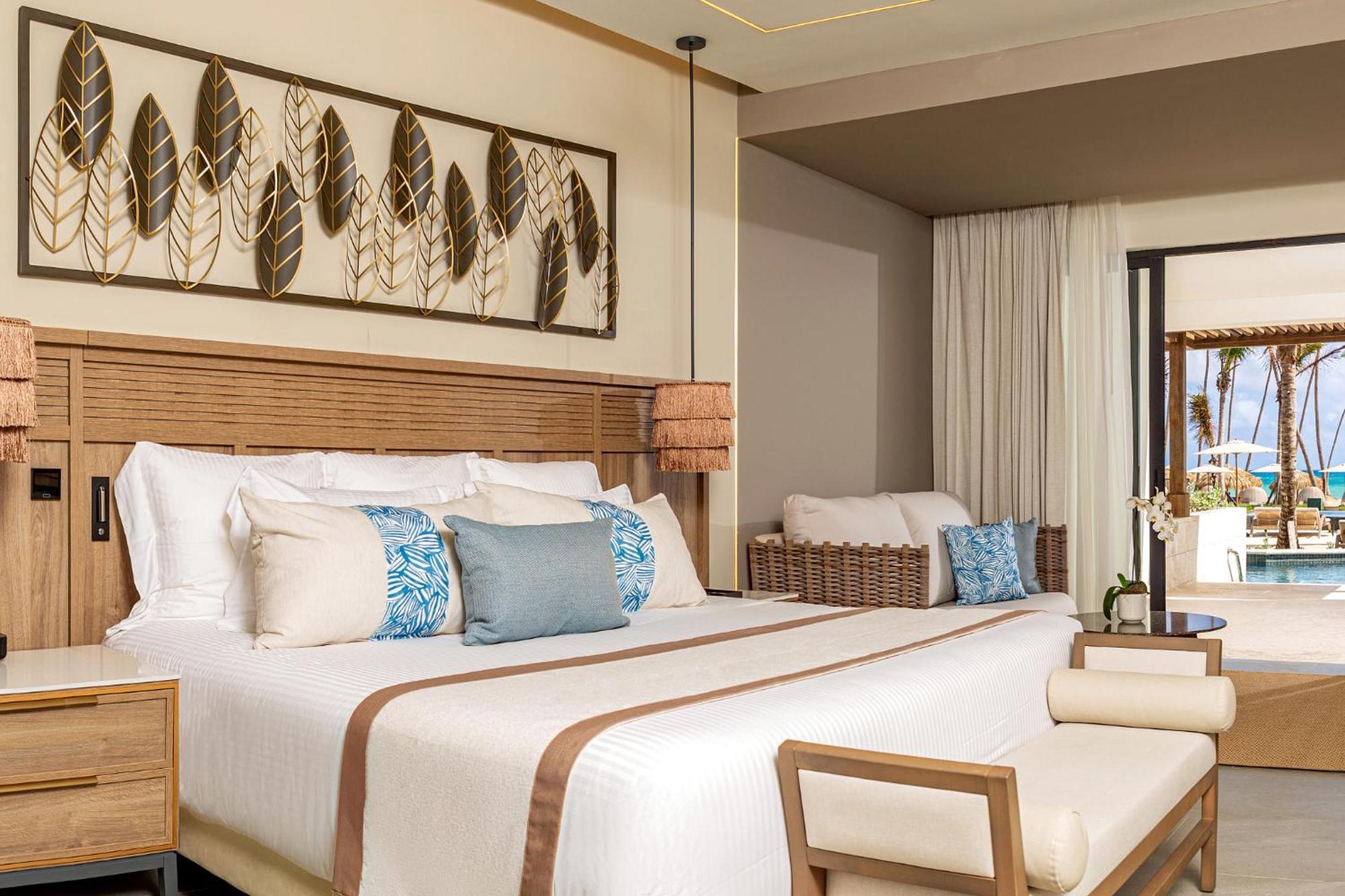 Suite Preferred Club doble Suite Junior con vistas al mar - Cama extragrande